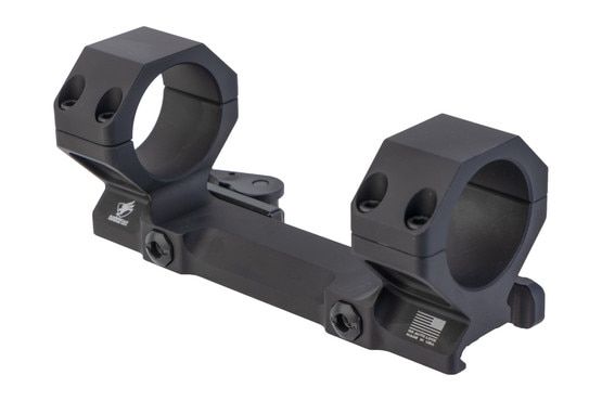 Aluminum 34mm scope mount with QD levers
